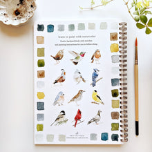 Load image into Gallery viewer, Birds Watercolor Workbook and Watercolor Paint Set

