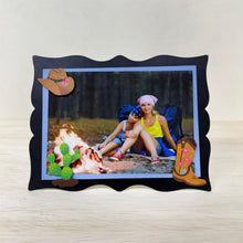 Load image into Gallery viewer, Cowgirl &amp; Cactus Magnets Set of 3, Magnetic Decor
