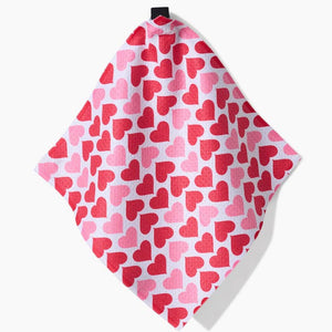 Blushing Hearts Dishcloth Set of 3 by Geometry