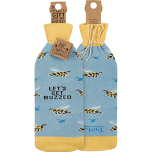 Load image into Gallery viewer, Bottle Sock - Let&#39;s Get Buzzed
