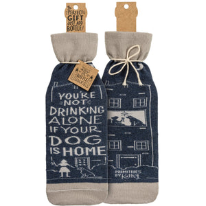 Bottle Sock - Not Drinking Alone If Dog Home