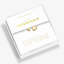 Load image into Gallery viewer, Boxed A Little &#39;Freindship&#39; Bracelet - Silver &amp; Gold-Tone Plated
