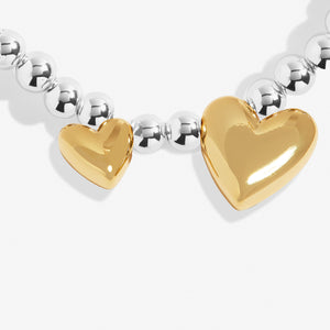 Boxed A Little 'Freindship' Bracelet - Silver & Gold-Tone Plated