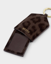 Load image into Gallery viewer, Boxed Photo Keychain 'Bestie' in Chocolate Leopard
