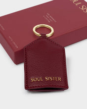 Load image into Gallery viewer, Boxed Photo Keychain 'Soul Sister' in Cherry
