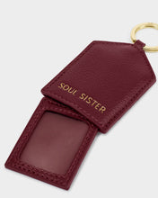 Load image into Gallery viewer, Boxed Photo Keychain 'Soul Sister' in Cherry
