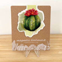Load image into Gallery viewer, Cactus Barrel Magnetic Bookmark
