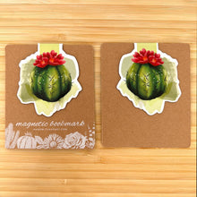 Load image into Gallery viewer, Cactus Barrel Magnetic Bookmark
