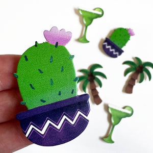 Cactus Magnet, Magnetic Decor
