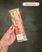 Load image into Gallery viewer, Cactus Mini Soap (3-Pack) - Blood Orange (3 shades of orange)
