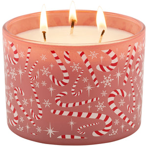 Candy Canes Candle - Peppermint