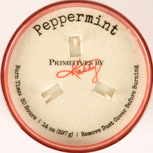 Load image into Gallery viewer, Candy Canes Candle - Peppermint
