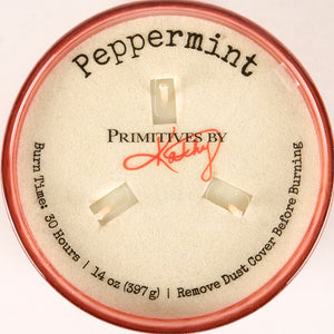 Candy Canes Candle - Peppermint