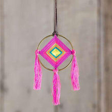 Load image into Gallery viewer, Car Charm - Purple God&#39;s Eye
