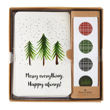 Load image into Gallery viewer, Card Set - Merry everything, Happy always!  - Boxed
