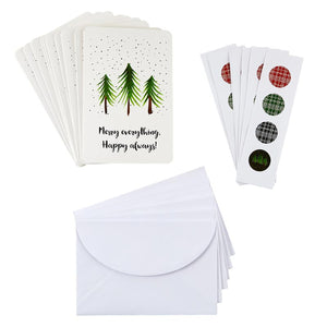 Card Set - Merry everything, Happy always!  - Boxed