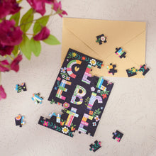 Load image into Gallery viewer, Celebrate Puzzle Card
