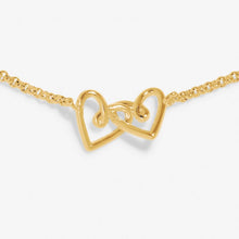 Load image into Gallery viewer, Celebrate You Gift Box &#39;With Love&#39; - Set of 3 Gold Tone Bracelet Set
