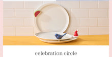 Load image into Gallery viewer, Celebration Circle - Stoneware plate

