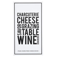 Load image into Gallery viewer, Charcuterie Cheese Knives Book Box - Pearl
