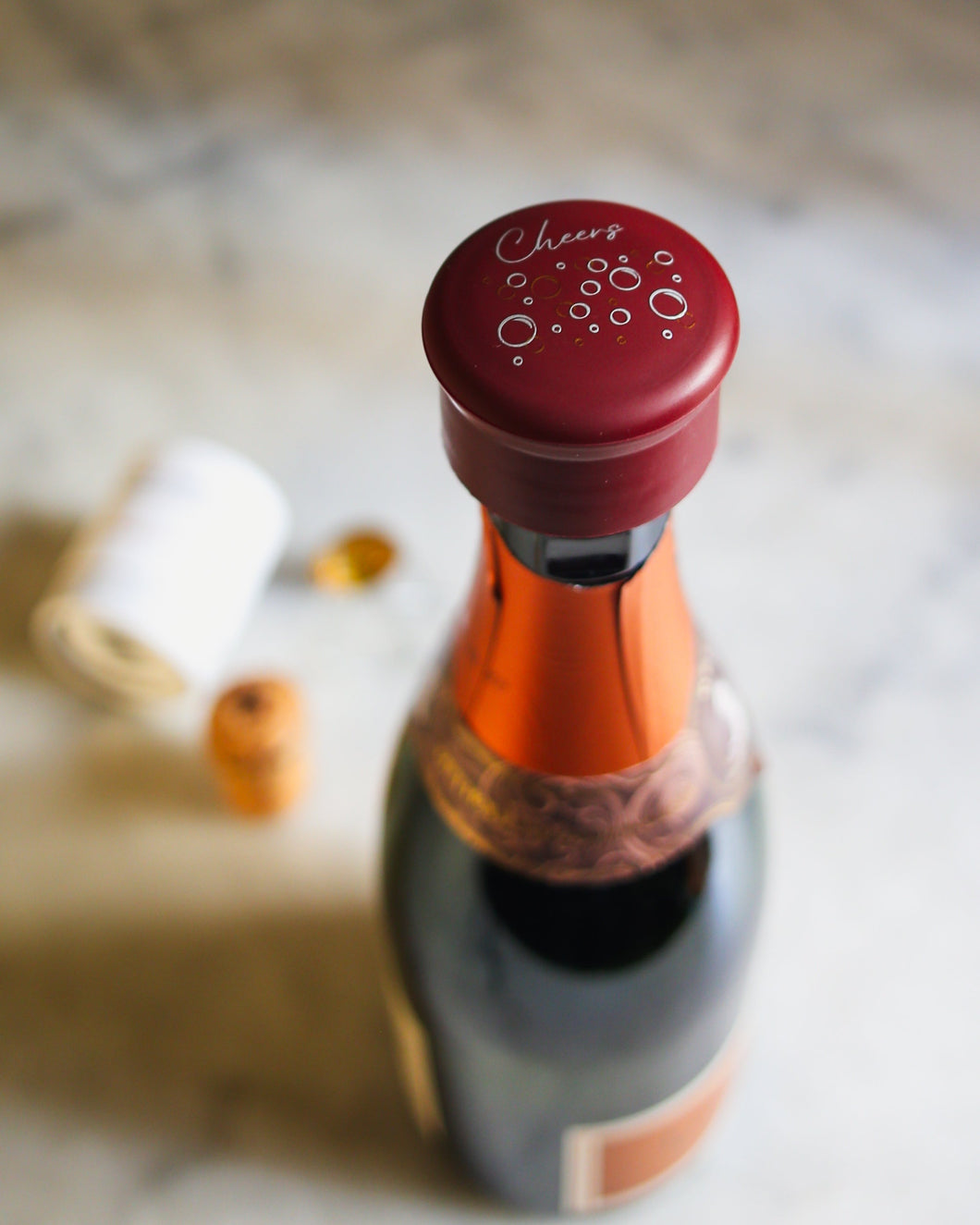 Cheers - Burgundy - Single Capabubble Cap