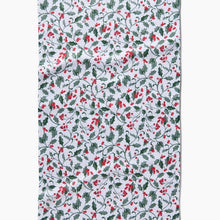 Load image into Gallery viewer, Christmas Holly Kitchen Tea Towel by Geometry
