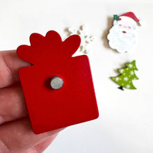 Load image into Gallery viewer, Christmas Present Magnet, Magnetic Decor

