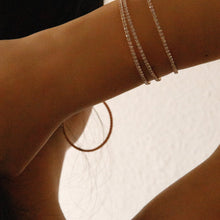 Load image into Gallery viewer, Gold Crystal Bangle
