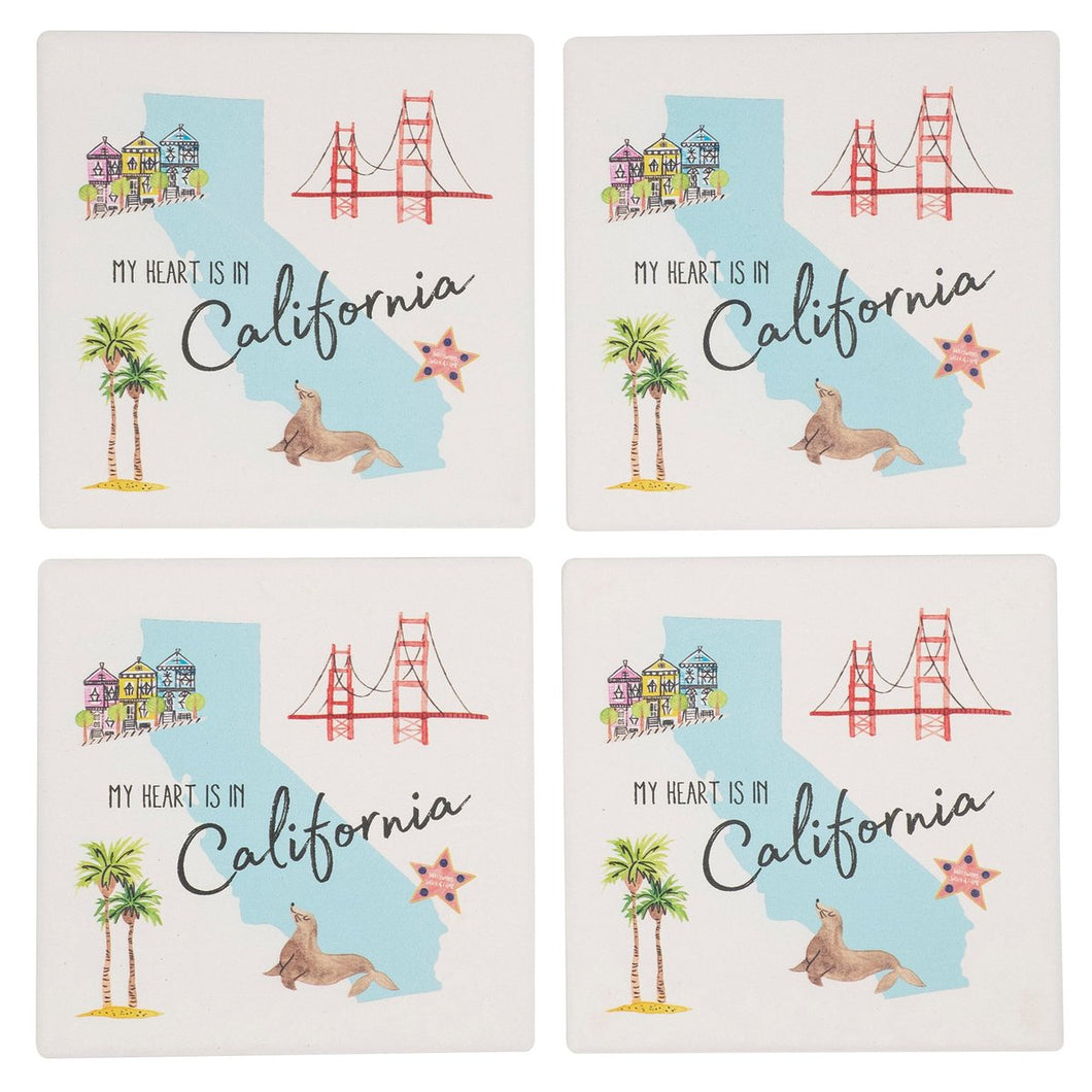 Coaster Set - California