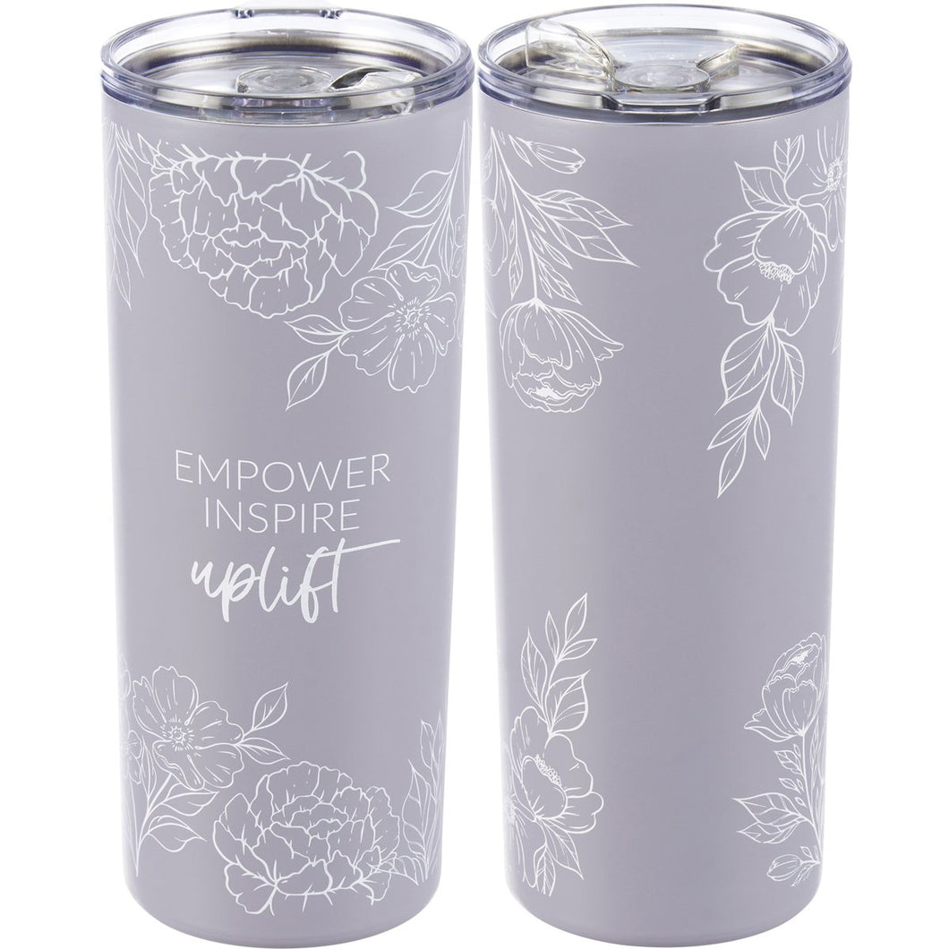 Coffee Tumbler - Empower Inspire Uplift