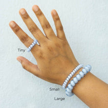 Load image into Gallery viewer, Crystal Clear Large Hair Ties Set of 3
