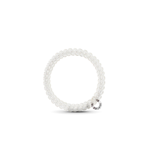 Crystal Clear Small Hair Ties Set of 3