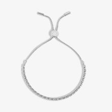 Load image into Gallery viewer, Cubic Zirconia Tennis Bracelet  in Silver Plating
