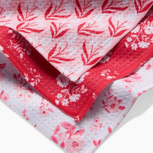 Load image into Gallery viewer, Cupid Garden Dishcloth Set of 3 by Geometry
