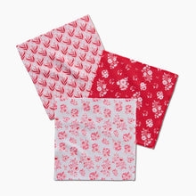 Load image into Gallery viewer, Cupid Garden Dishcloth Set of 3 by Geometry
