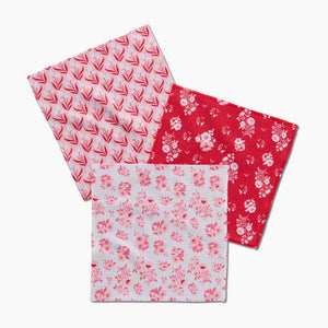 Cupid Garden Dishcloth Set of 3 by Geometry