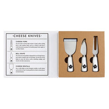 Load image into Gallery viewer, Daisy Cheese Knives Book Box - For the Love of Cheese
