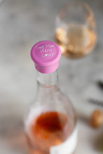 Load image into Gallery viewer, Dog Mom Wine Lover - Lavender - Single Wine Cap
