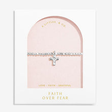 Load image into Gallery viewer, Dolce Vita &#39;Faith Over Fear&#39; Bracelet In Silver Plating
