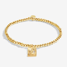 Load image into Gallery viewer, Dolce Vita &#39;Love You To The Moon And Back&#39; Bracelet In Gold-Tone Plating
