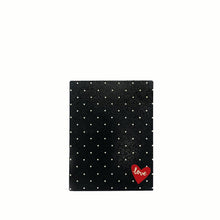 Load image into Gallery viewer, Easel w/ Kickstand, Black w/ White Dots, Magnetic Home Decor
