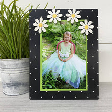 Load image into Gallery viewer, Easel w/ Kickstand, Black w/ White Dots, Magnetic Home Decor
