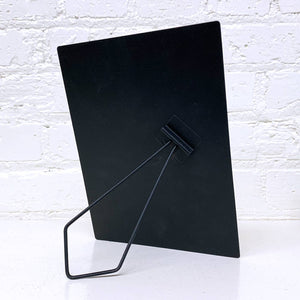 Easel w/ Kickstand, Black w/ White Dots, Magnetic Home Decor