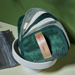 Eat Your Greens 7-Day Set of MakeUp Erasers