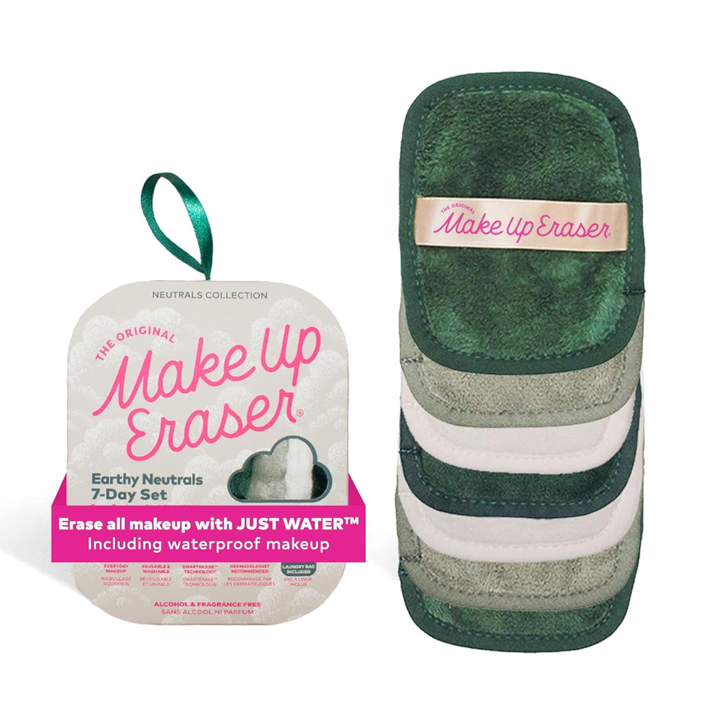 Eat Your Greens 7-Day Set of MakeUp Erasers