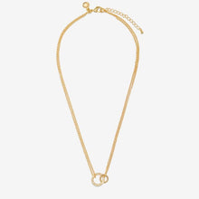 Load image into Gallery viewer, Evermore Linked Circles Necklace In Gold-Tone Plating
