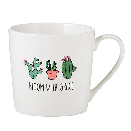 Cactus Mug - Bloom with Grace