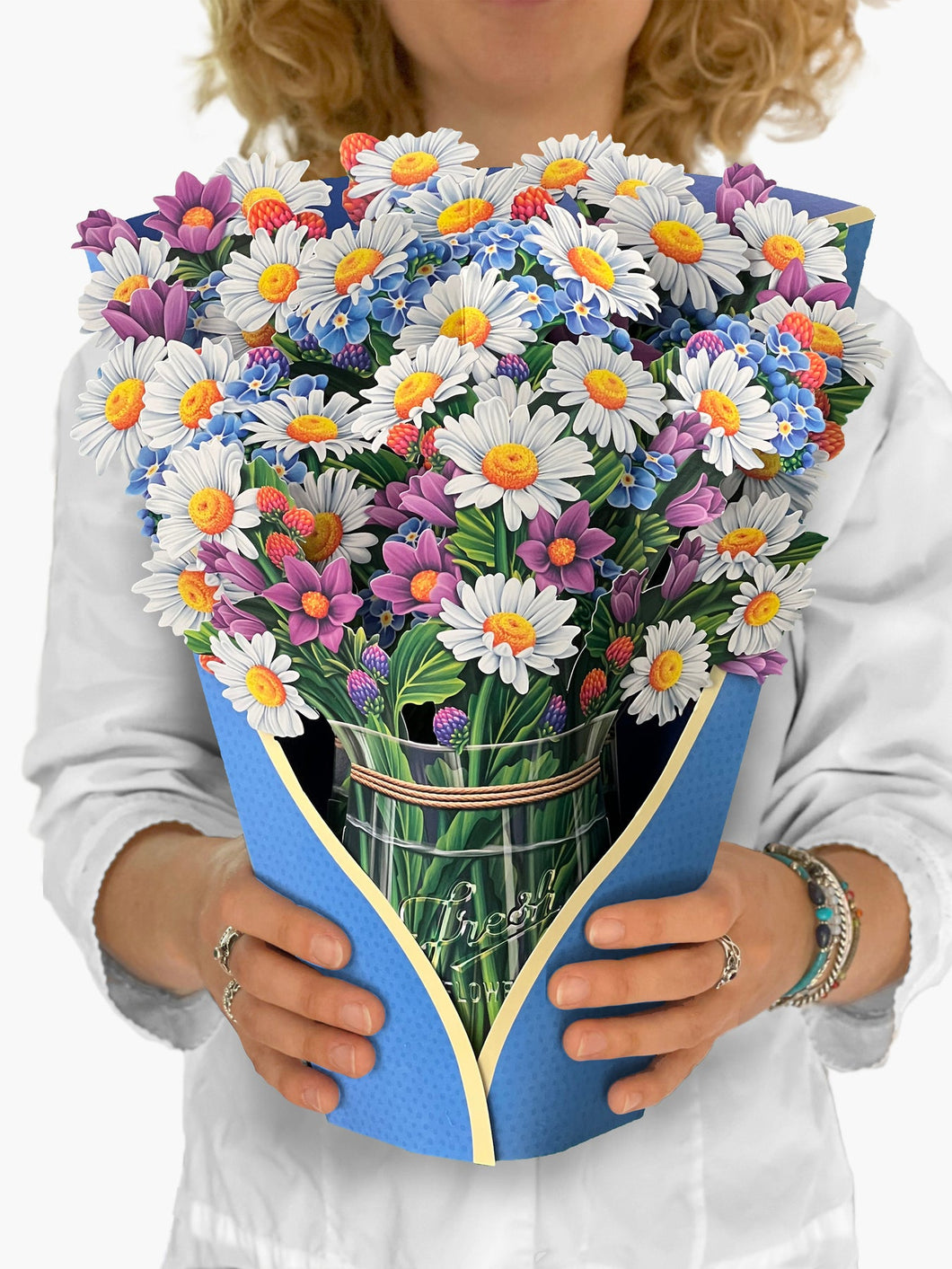 Field of Daisies - Pop Up Flower Bouquet