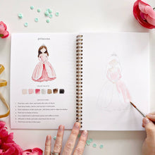 Load image into Gallery viewer, Fairytale Watercolor Workbook and Watercolor Paint Set

