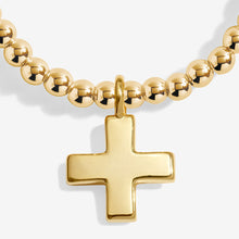 Load image into Gallery viewer, Faith A Little 'Have Faith' Set Of Two Bracelets In Gold-Tone Plating
